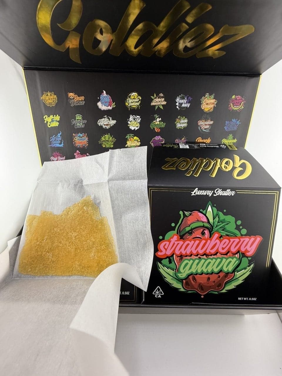 goldiez luxury shatter goldiez luxury shatter